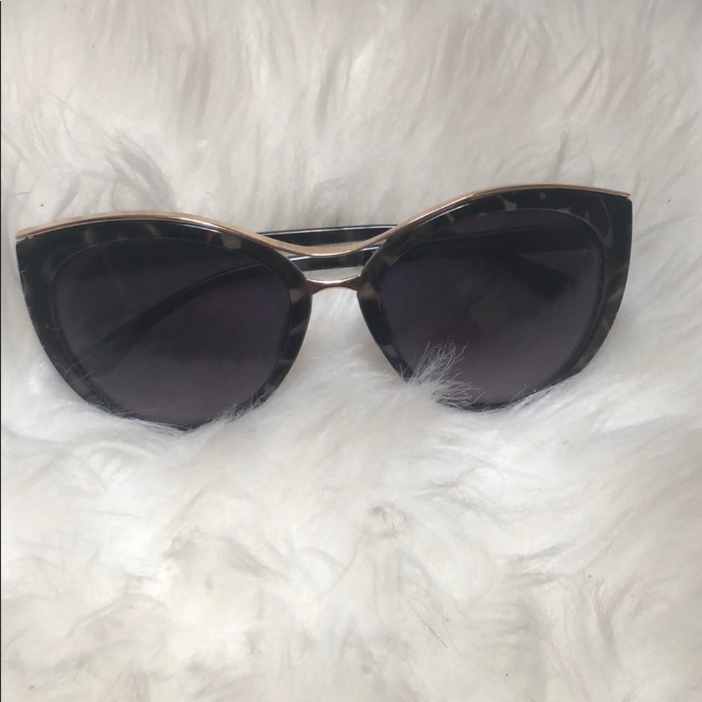 Gold sunglasses